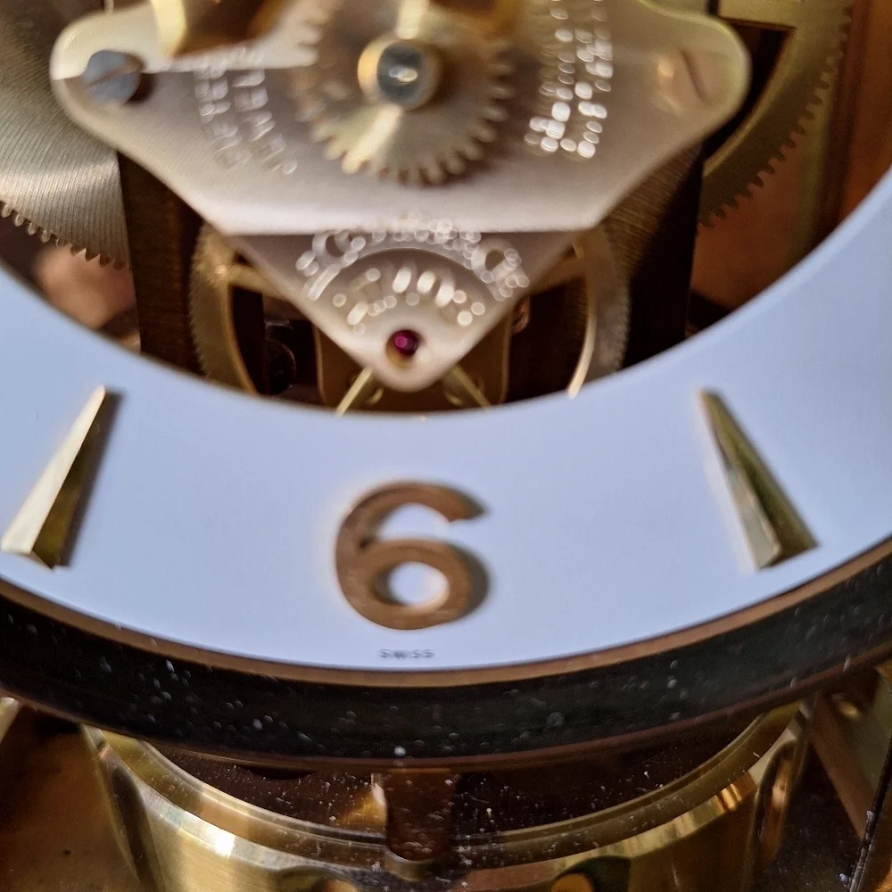 Atmos Clock Jaeger Lecoultre Gold 1958